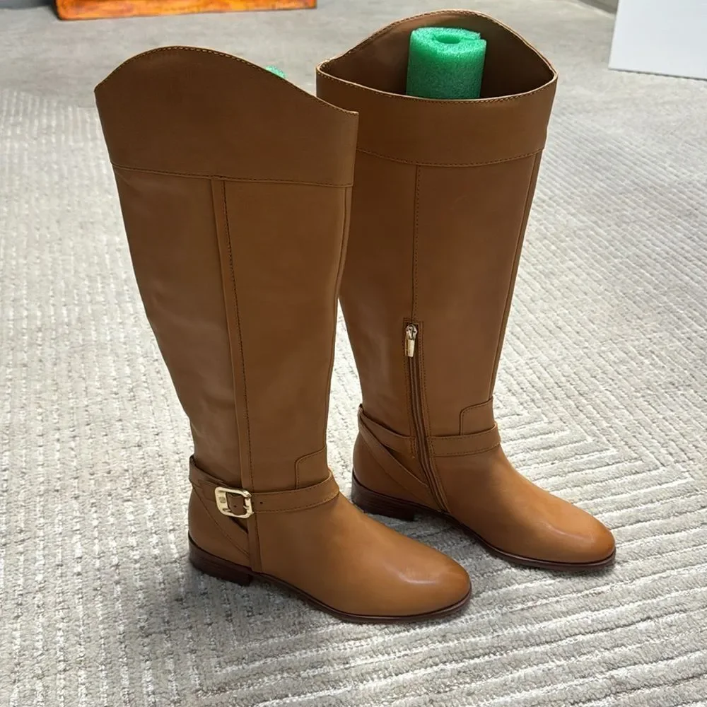 Vince Camuto Ovarlym Women's Knee High Leather Boots 9